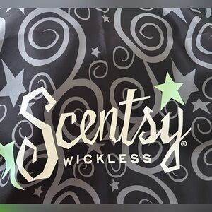 Scentsy Black Tablecloth Excellent Condition